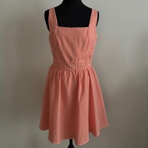 NWT Francesa's Mi Ami sleeveless, peach-colored mini dress Size Small